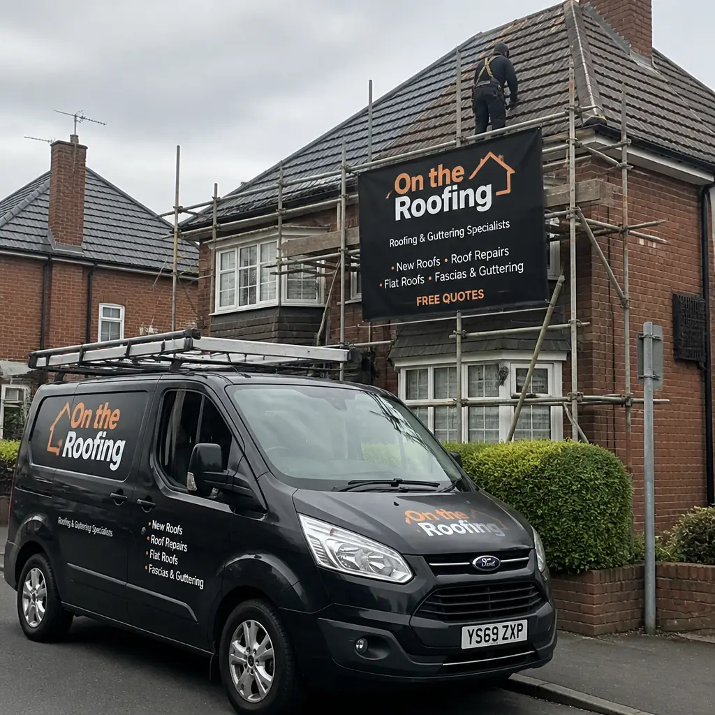 On the Roofing business visual
