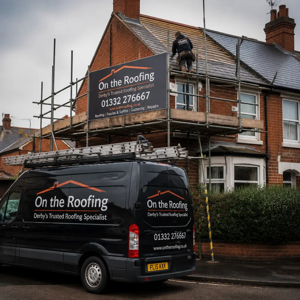 On the Roofing business visual