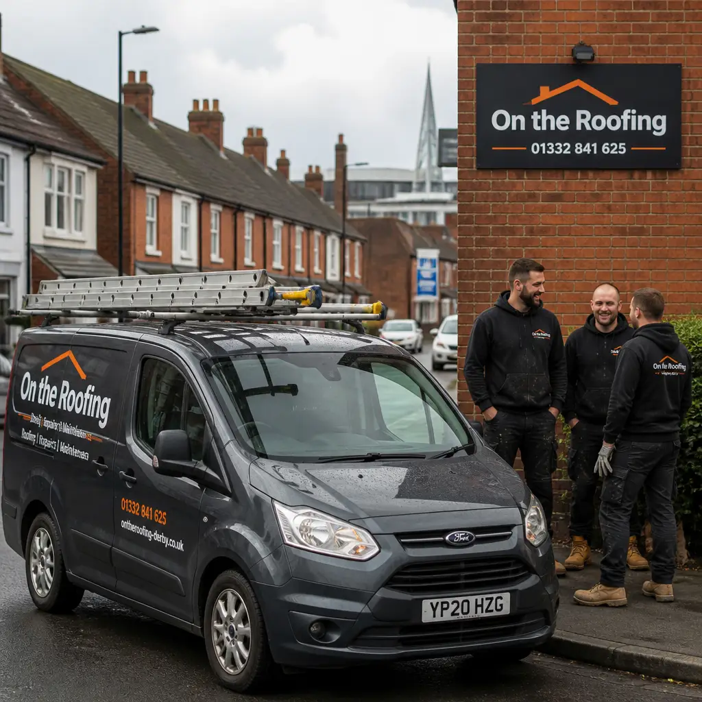 On the Roofing business visual
