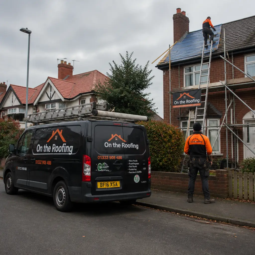 On the Roofing business visual