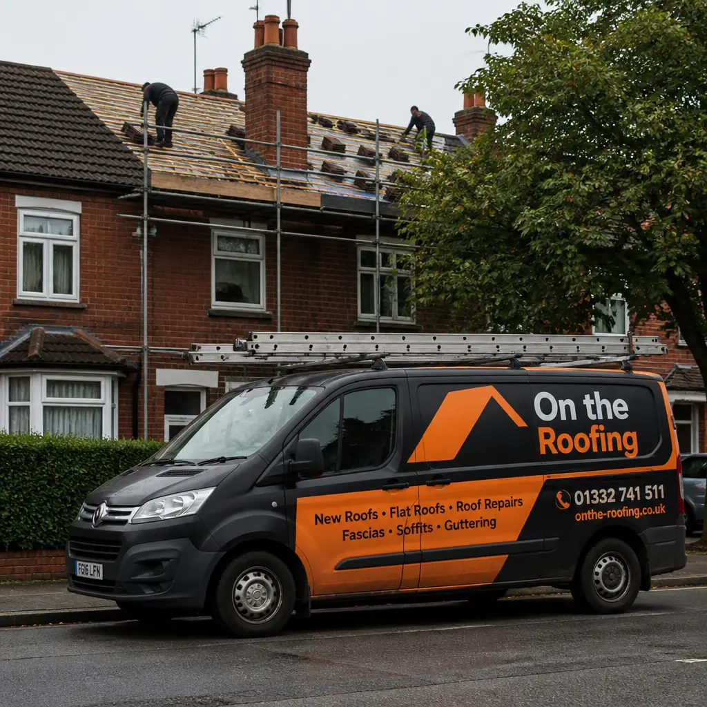 On the Roofing editorial visual