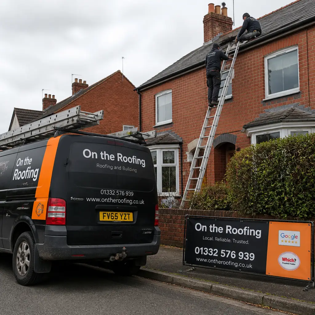 On the Roofing business visual