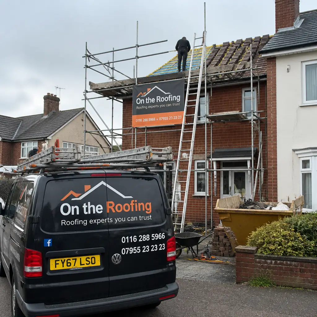 On the Roofing business visual